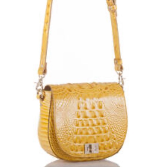 Coming up! Brahmin Mini Sonny Crossbody in SAFFRON 💛 - Picture 5 of 6